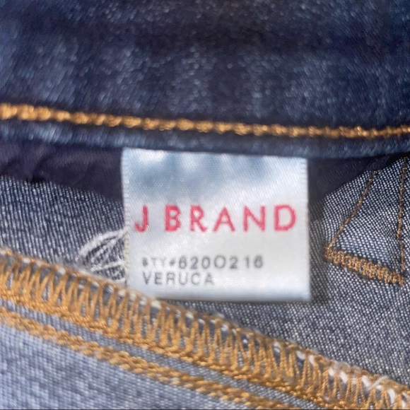 J Brand Veruca High Rise Dark Wash Denim - Picture 6 of 6